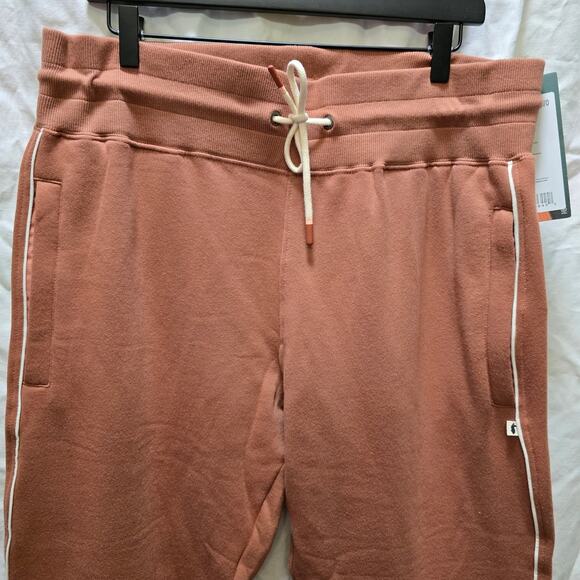 NWT Cotopaxi women's Sweatpant XL in Earthen orange drawstring zip pockets - Picture 2 of 9